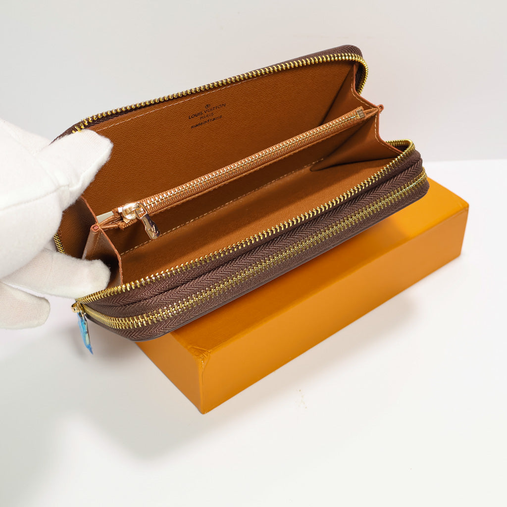 Luxury Louis Vuitton Double Wallet