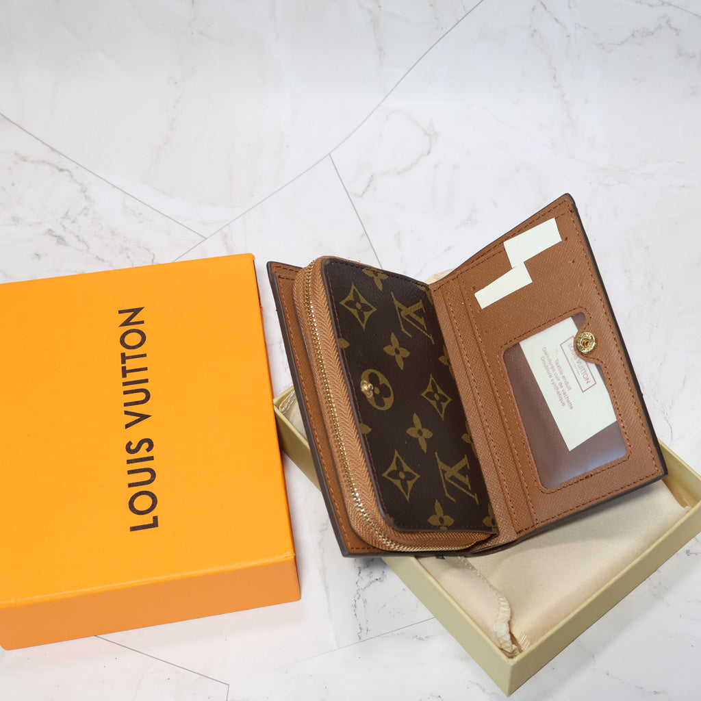Luxury Louis Vuitton Zippy Organizer Wallet Multifunctional