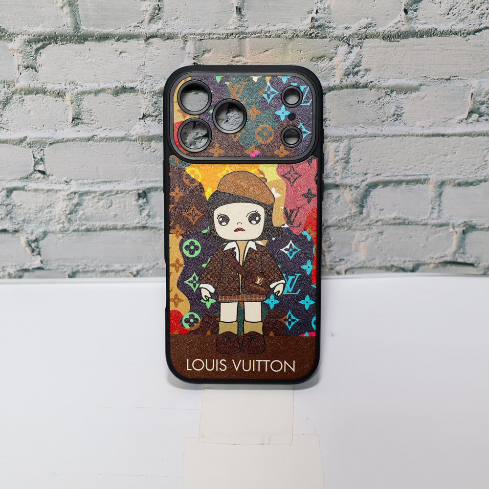 Luxury Monogram Anime Style Case for iPhone 13-17