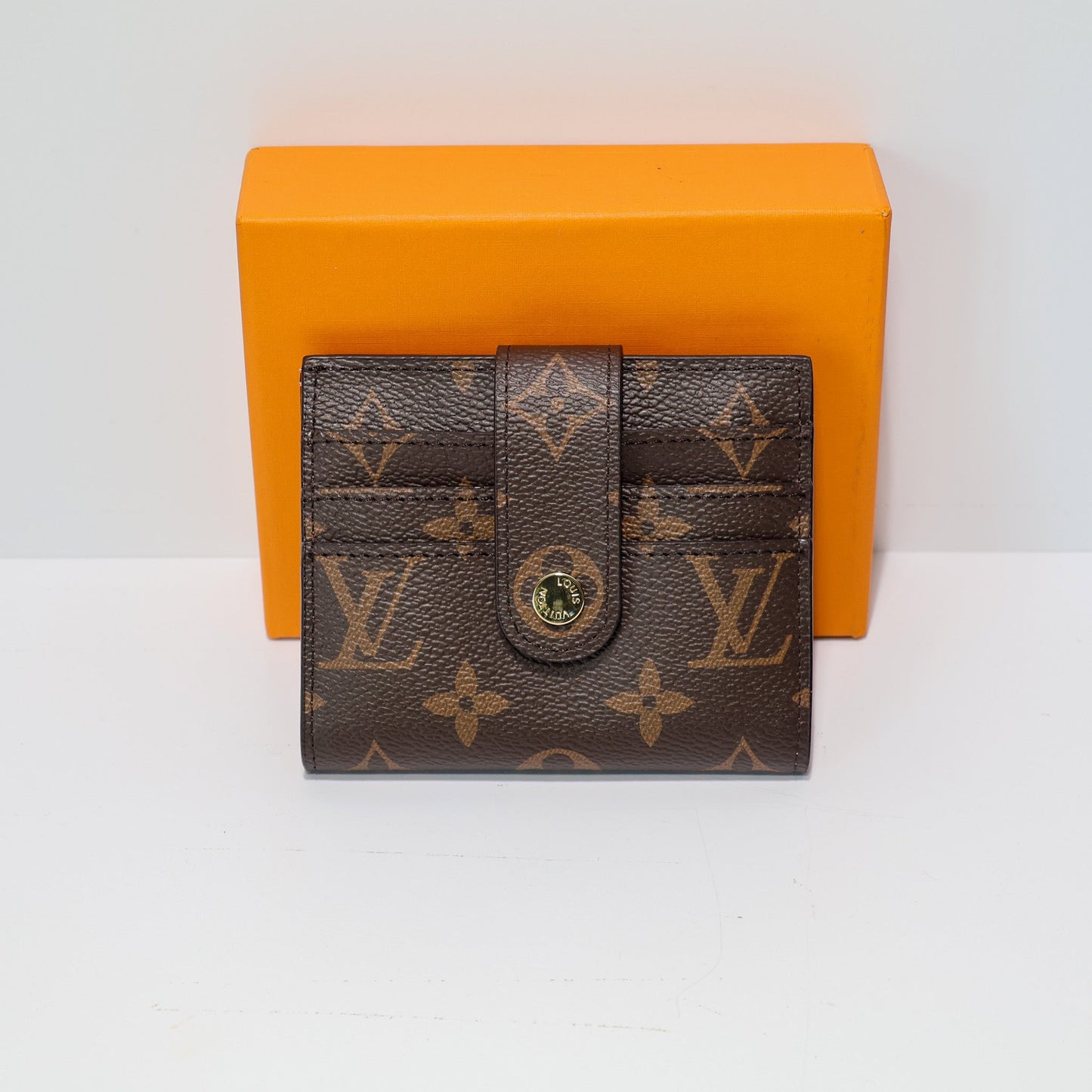 Luxury Card Holder Wallet Brown Monogram