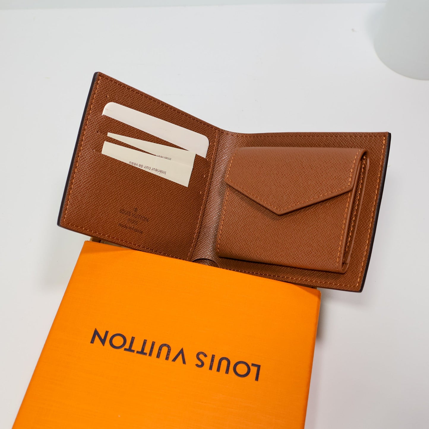 Brown Louis Vuitton Monogram Coated Canvas Wallet