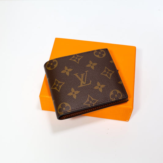 Brown Louis Vuitton Monogram Coated Canvas Wallet