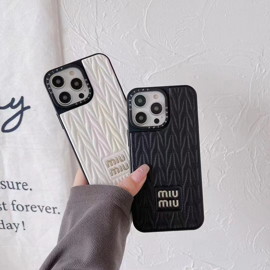 Miu Miu Phone Case for iPhone 13-17