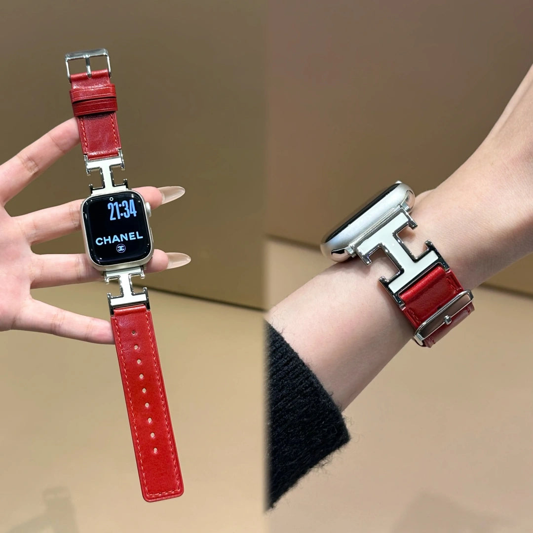 D-H Calf Leather Strap Roxy New 2