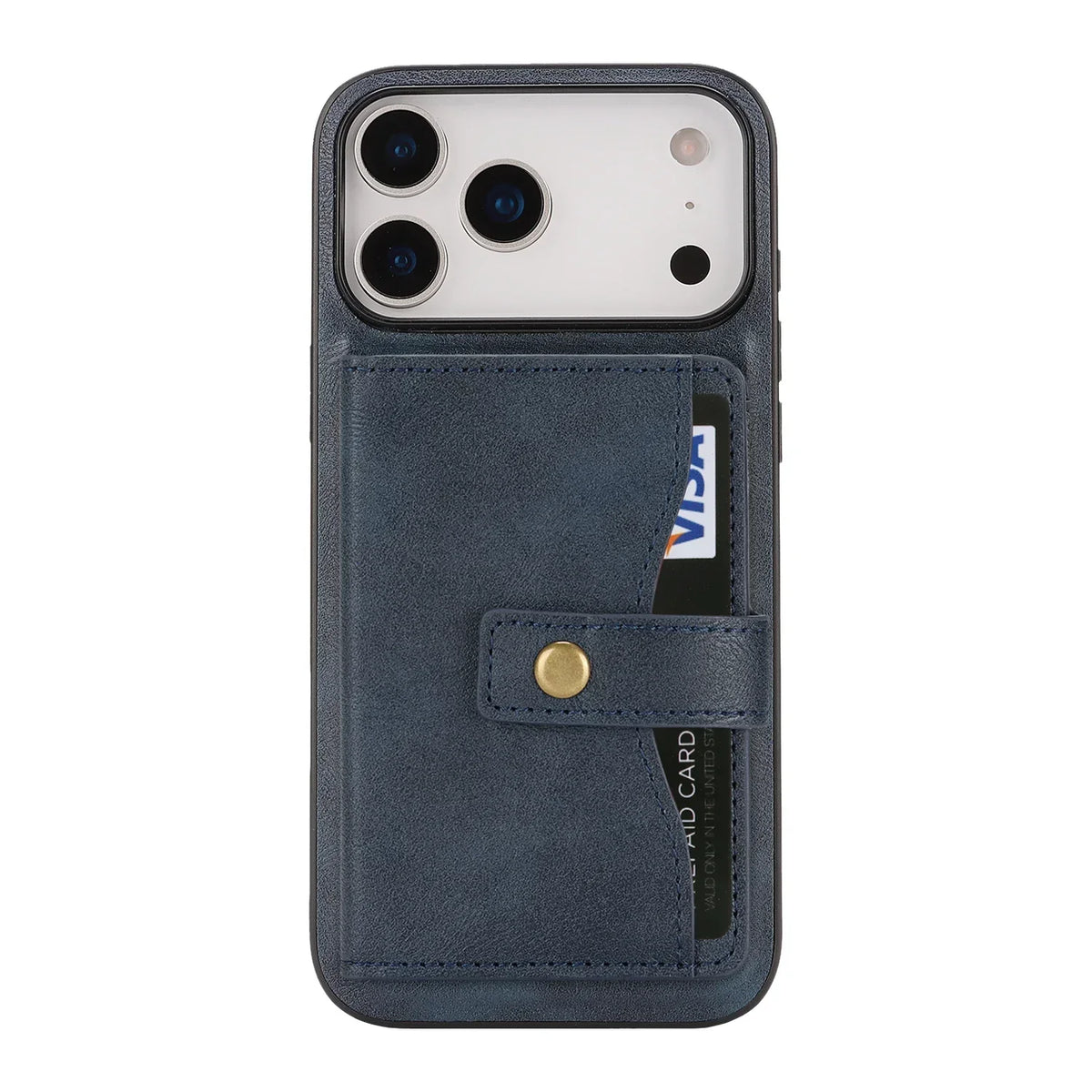 Leather phone case Wallet cash Card Holder For iPhone 12-18 Series