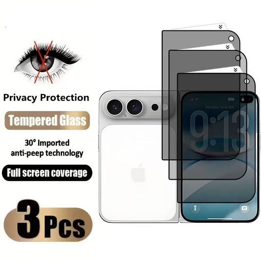 Clear Tempered Glass Full-Cover Screen Protector for iPhone 18 Pro & Pro Max And Duo