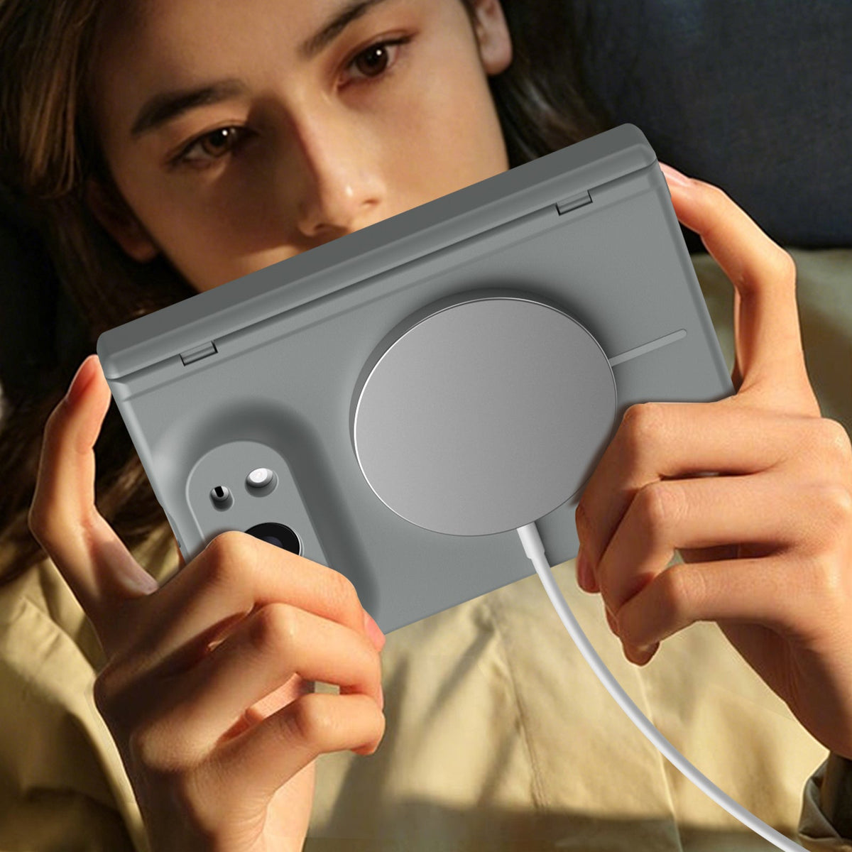 Magnetic Protective Case for iPhone Duo
