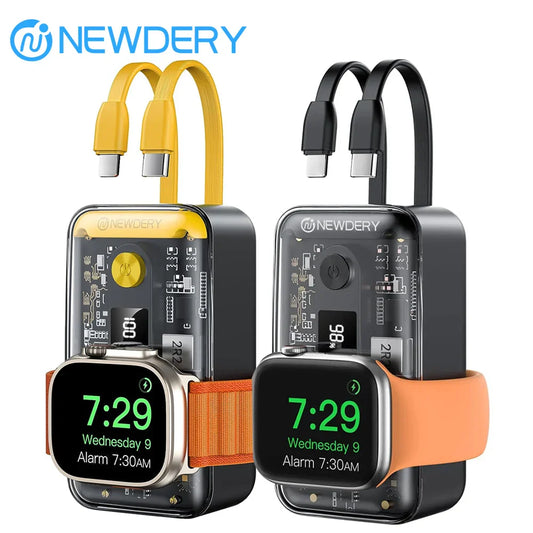 4 In 1 Built-in Two Cables Power Bank