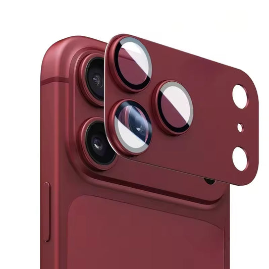 Full Coverage Frosted Metal Lens Protector For iPhone