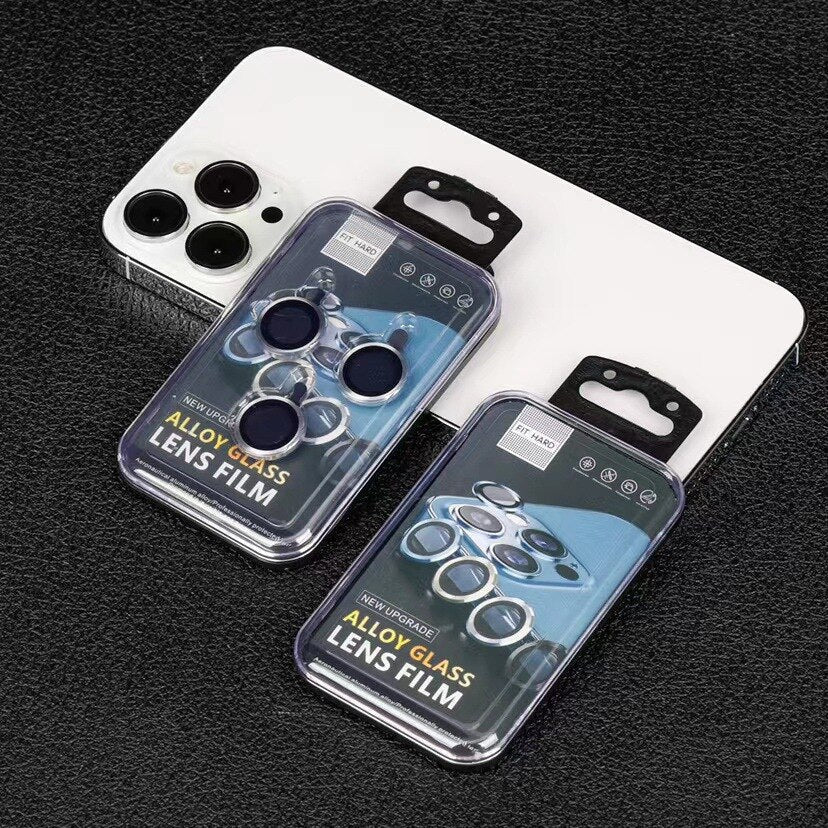 Titanium Alloy Camera Protector for IPhone 14 13 12 - theroxymob