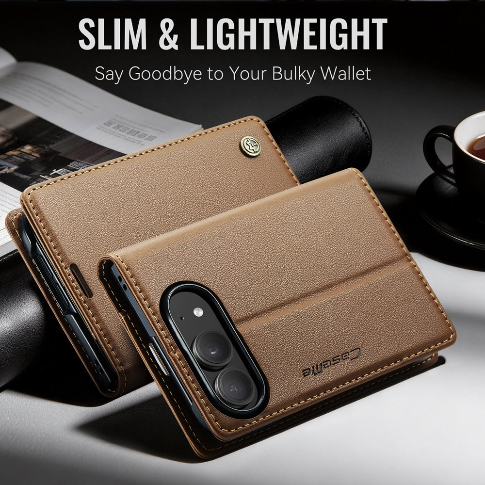 Leather Wallet Case for iPhone Duo