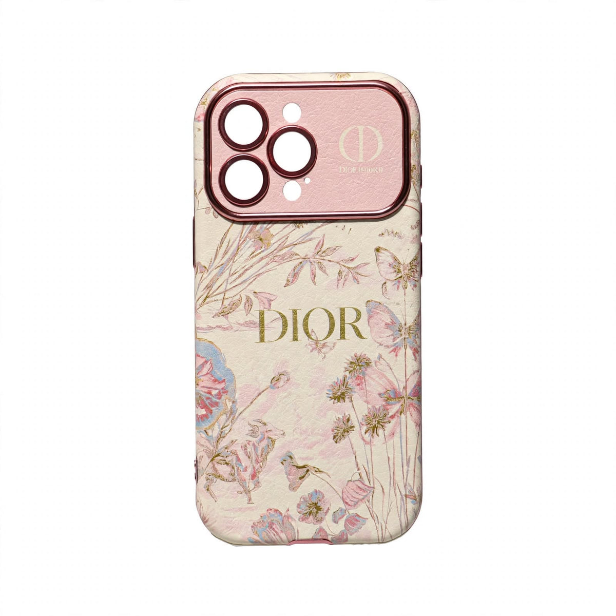 Dior Case Flower Style for iPhone 13-17