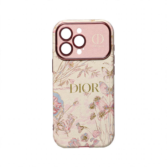 Dior Case Flower Style for iPhone 13-17