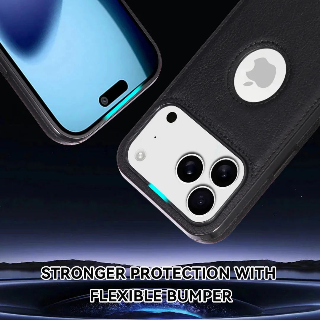 Luxury High Quality PU Leather Mobile Phone Case For iPhone 17 /16 /15 /14 THEROXYMOB