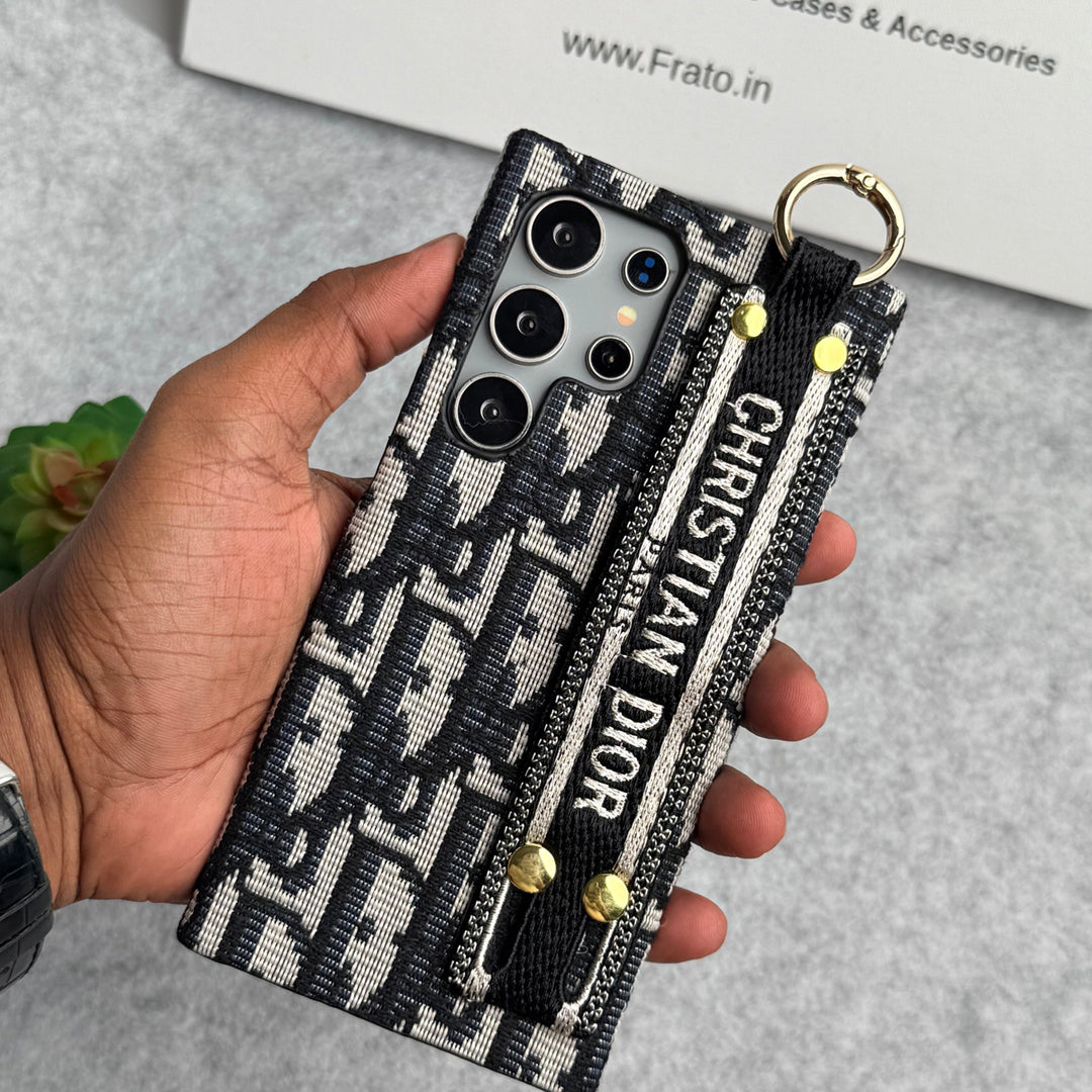 Luxury Brand C Dior Belt Pattern Case For Samsung Galaxy