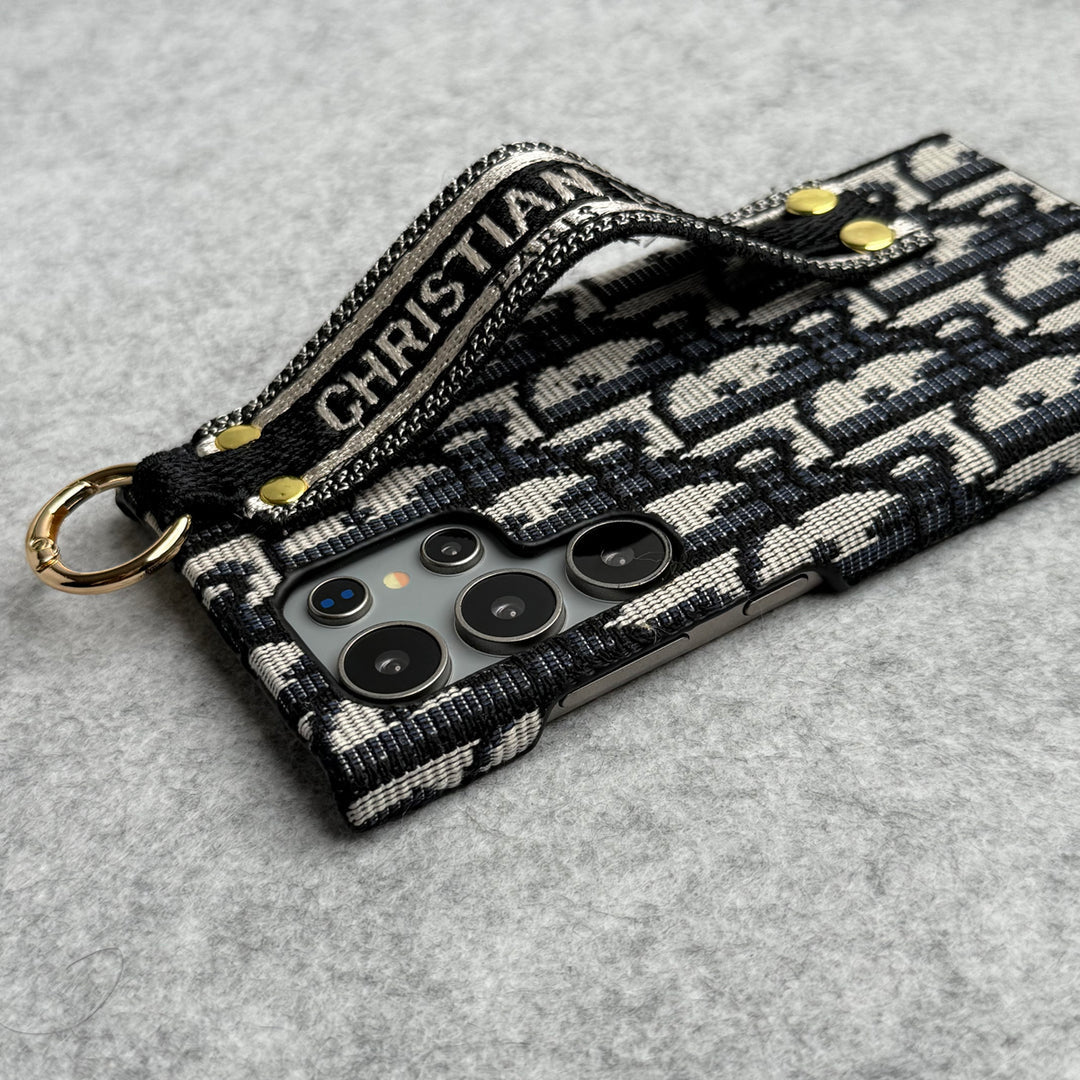 Luxury Brand C Dior Belt Pattern Case For Samsung Galaxy