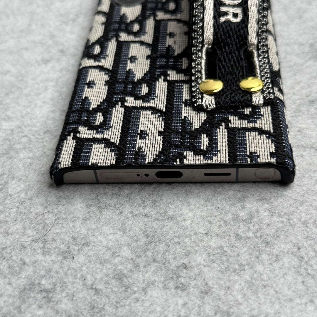 Luxury Brand C Dior Belt Pattern Case For Samsung Galaxy