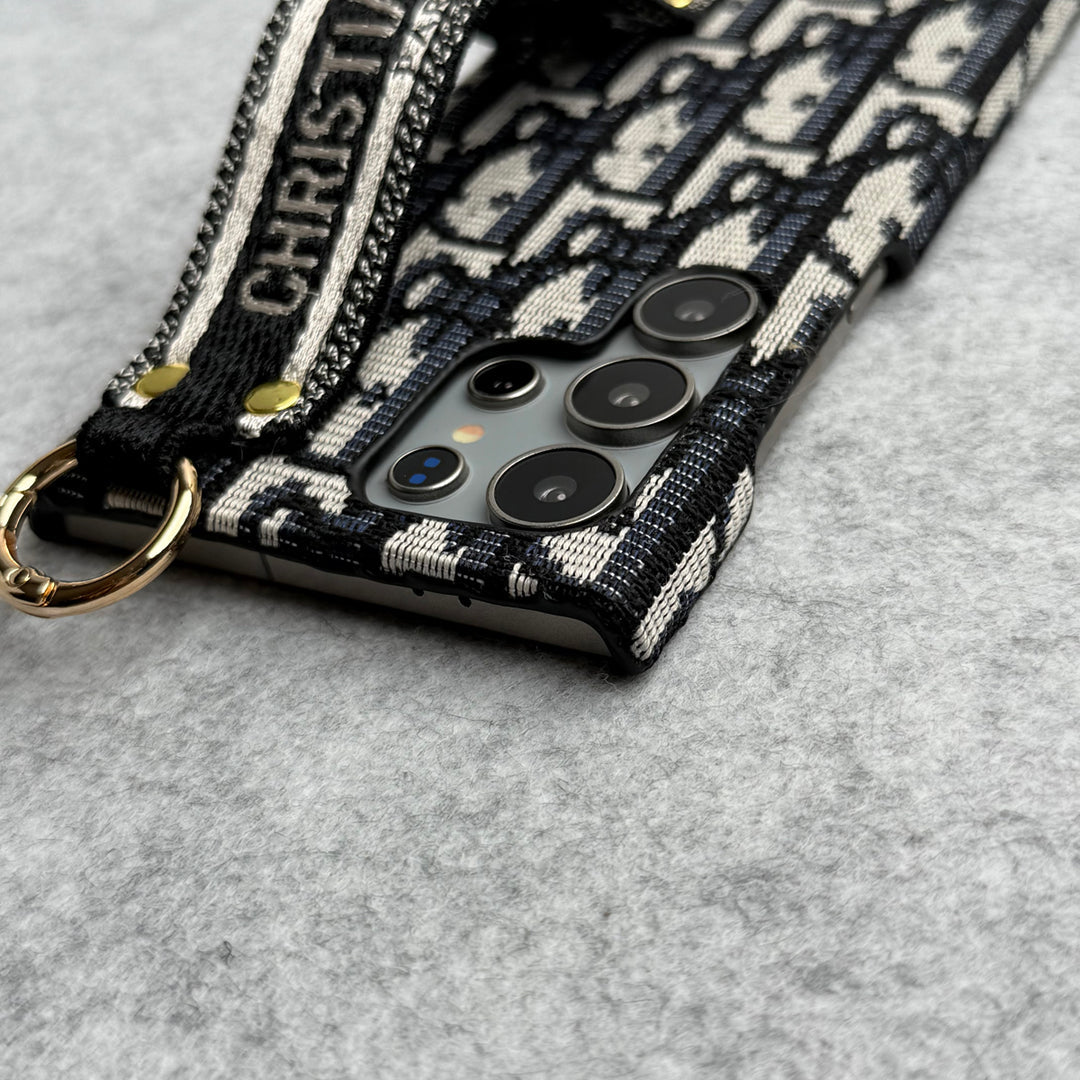 Luxury Brand C Dior Belt Pattern Case For Samsung Galaxy