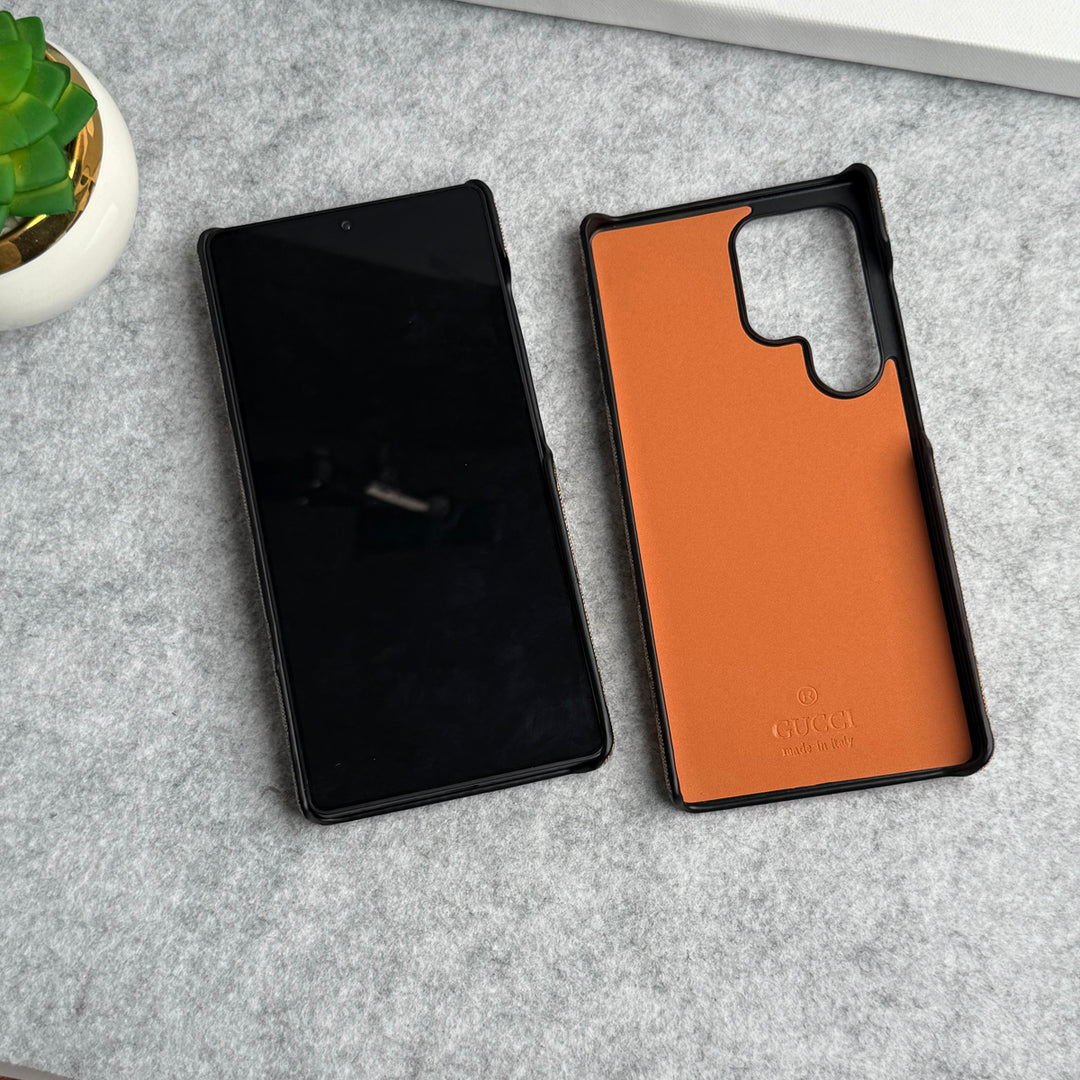 Luxury GG Brand 3D BEE Design Case For Samsung Galaxy