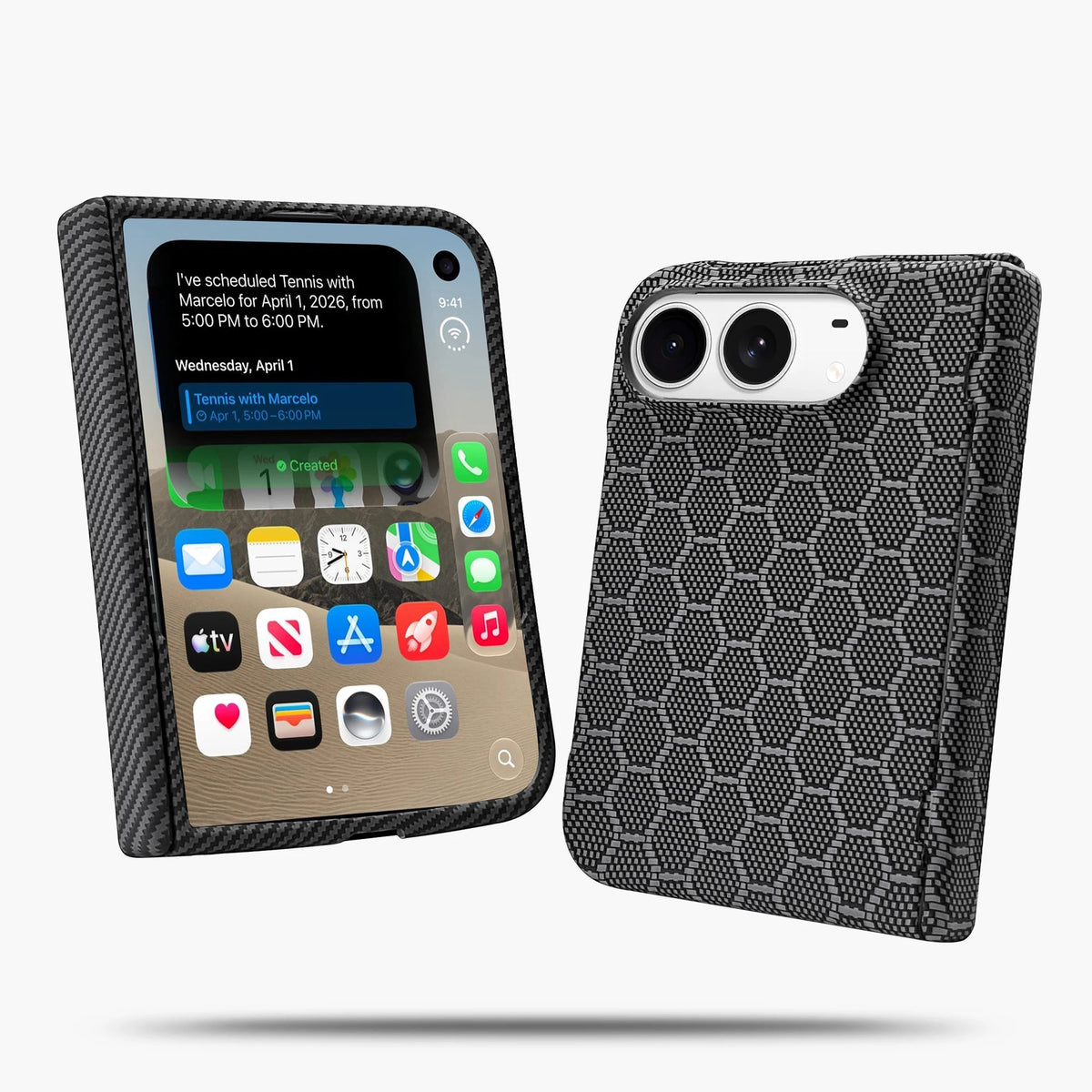 Carbon Fiber Case for iPhone Duo