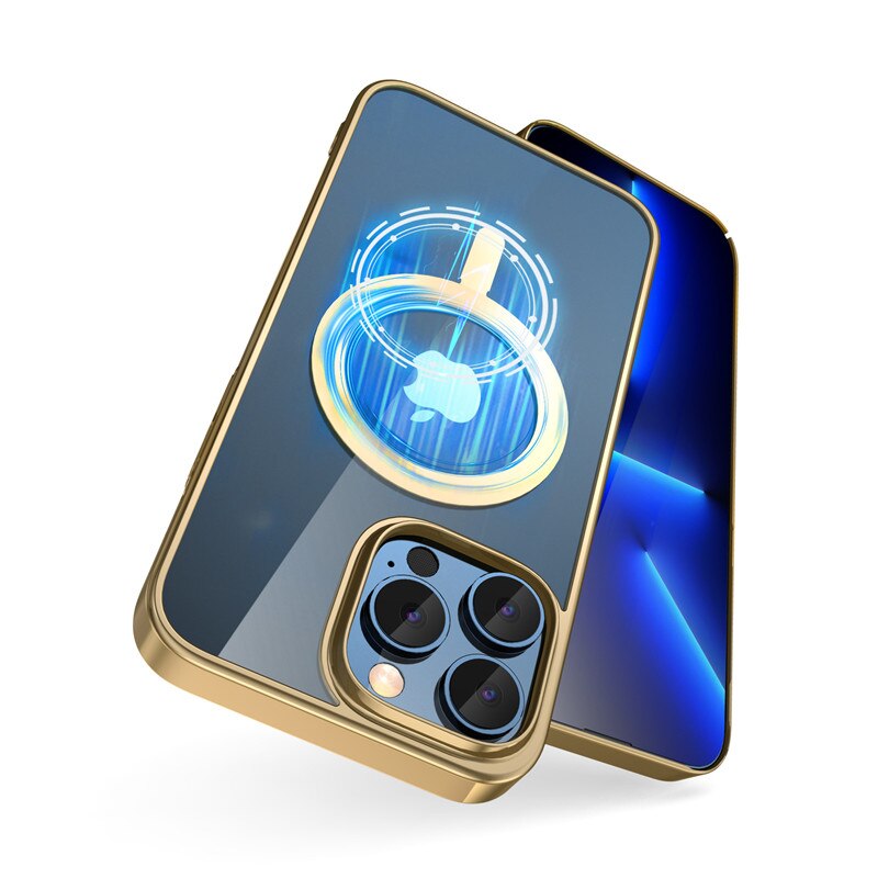 Magnetic MagSafe Clear Case for iPhone 14 series - theroxymob