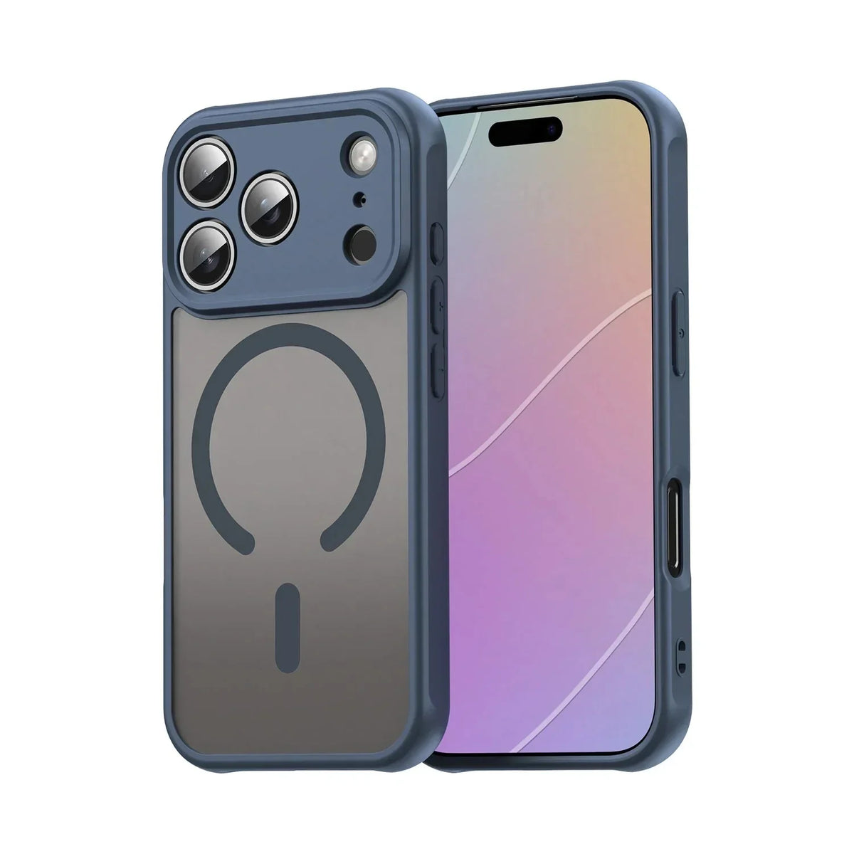 Shockproof Skin feel Matte Translucent Magnetic Case For iPhone 17 /16 /15 /14 THEROXYMOB