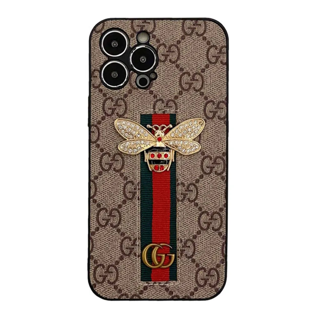 Bee Trendy Phone Case For iPhone With Hand Holder Roxy New 2
