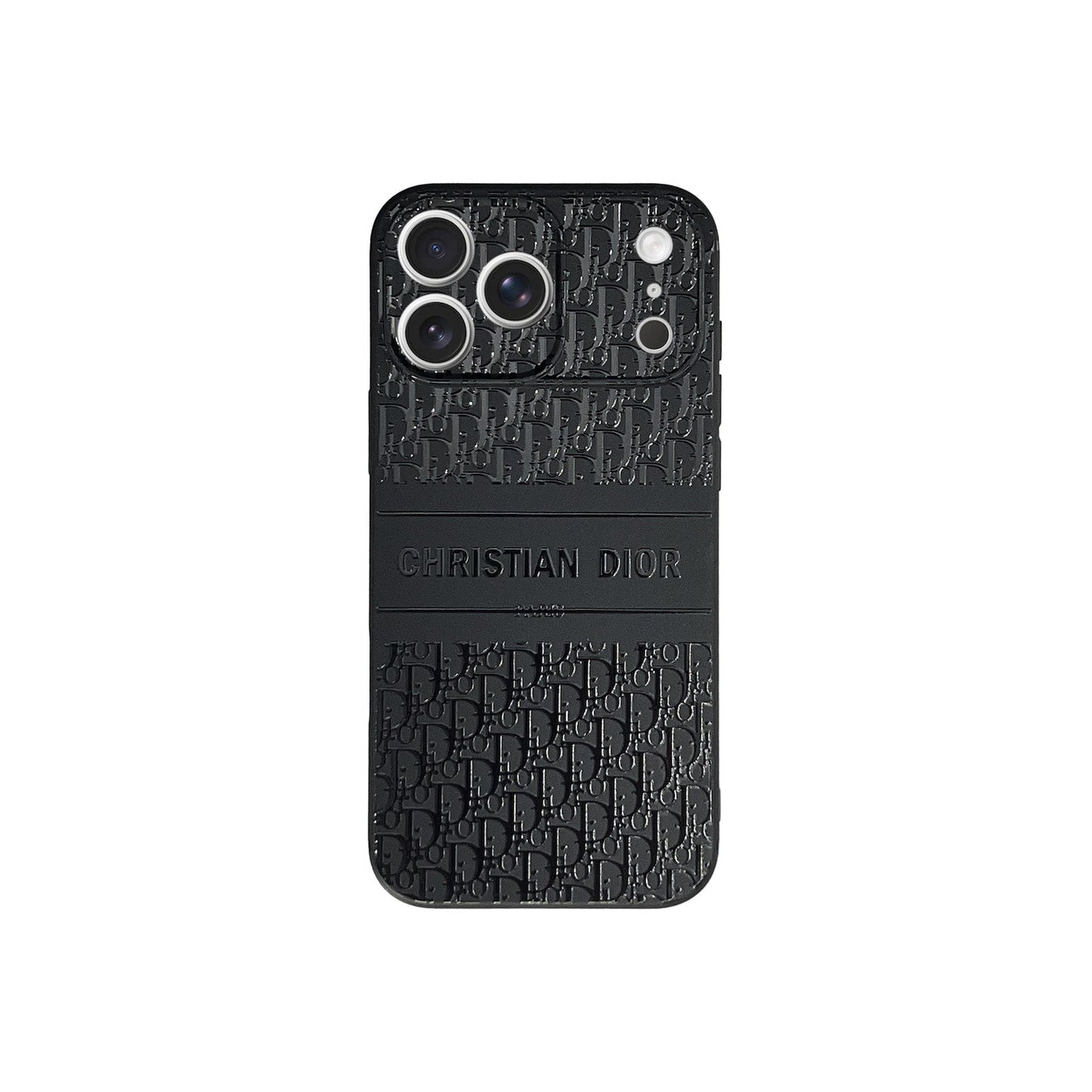 Premium Black Phone Case For iPhone 17/ 16 / 15 / 14