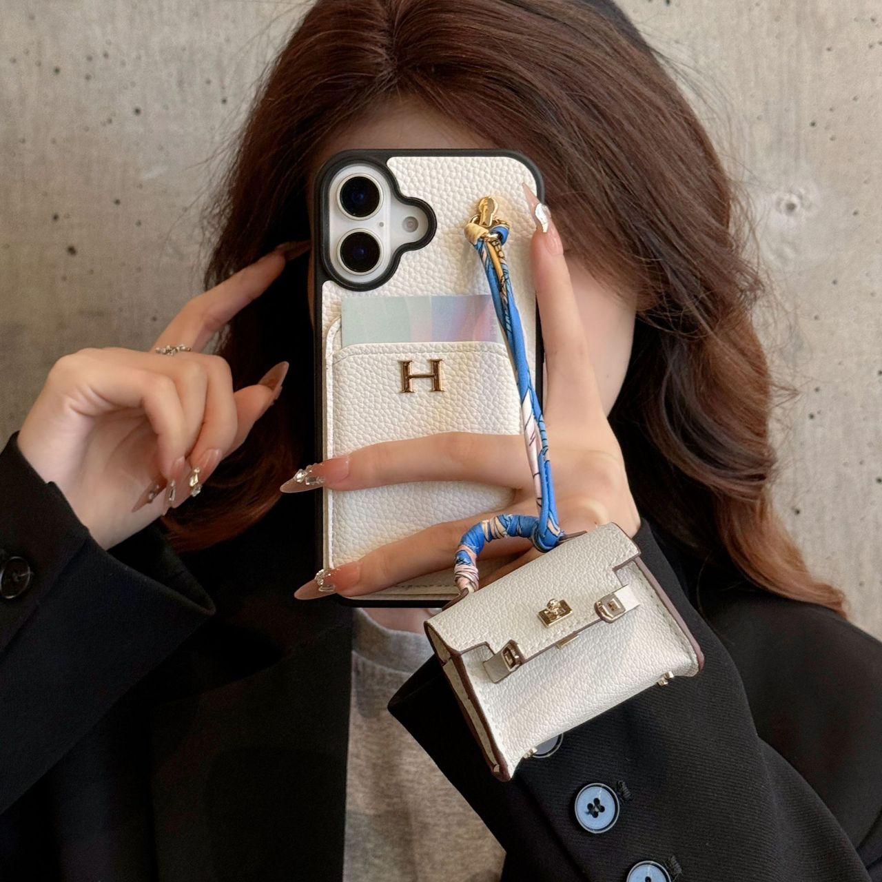 Luxury Hermes Case With Airpods Case For iPhone