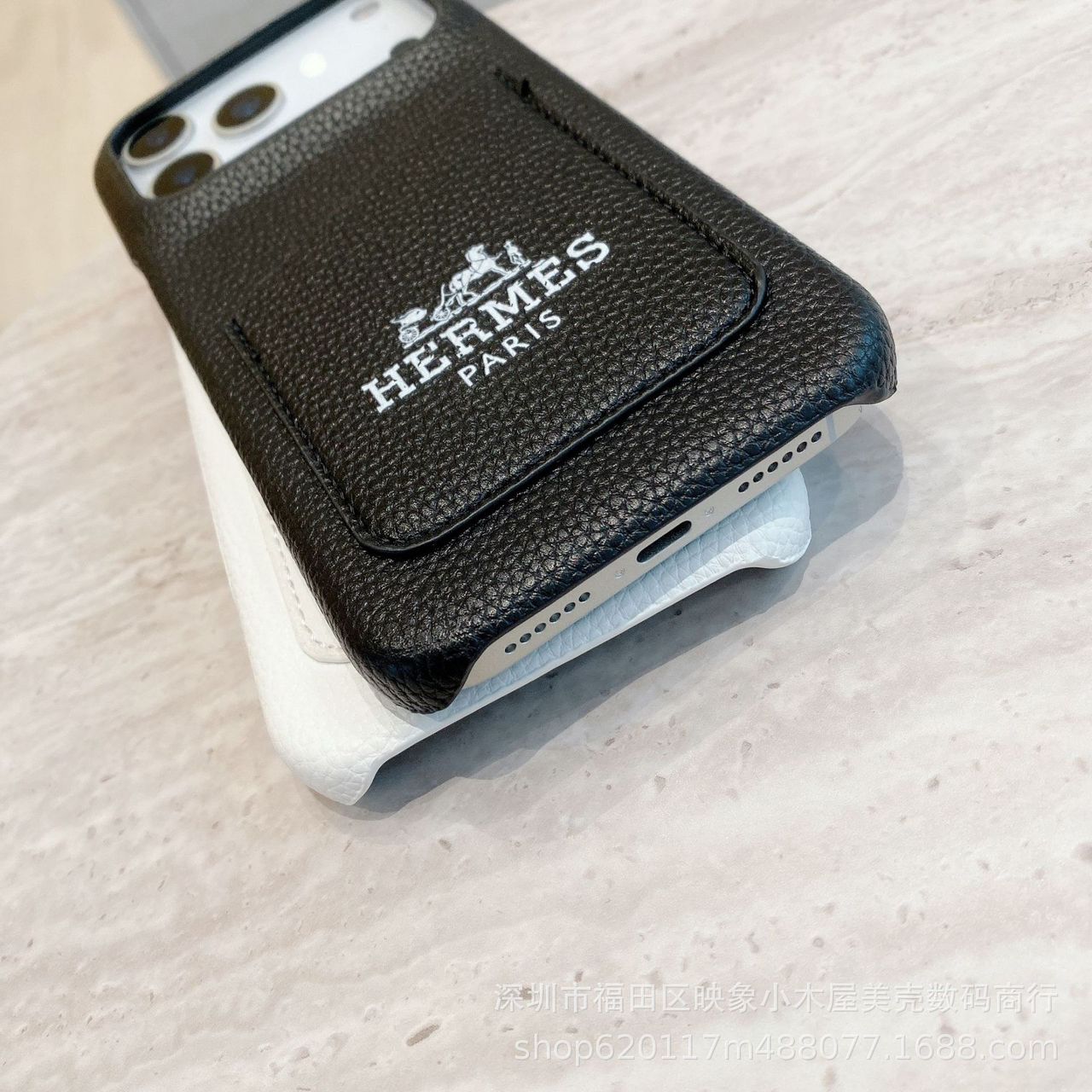 Luxury Leather Phone Case for iPhone 13-17