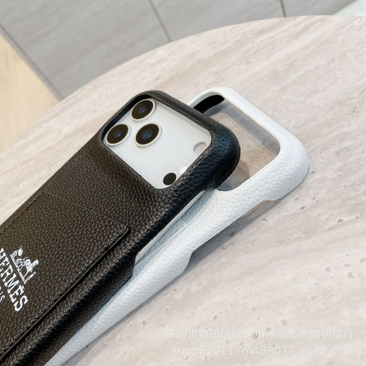 Luxury Leather Phone Case for iPhone 13-17