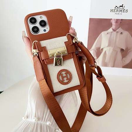Hermes Luxury Leather Phone Case For iPhone 17-12