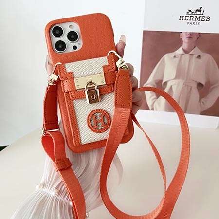 Hermes Luxury Leather Phone Case For iPhone 17-12