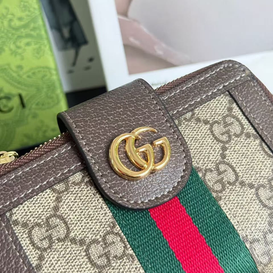 Luxury Gucci Trifold Wallet Card Holder