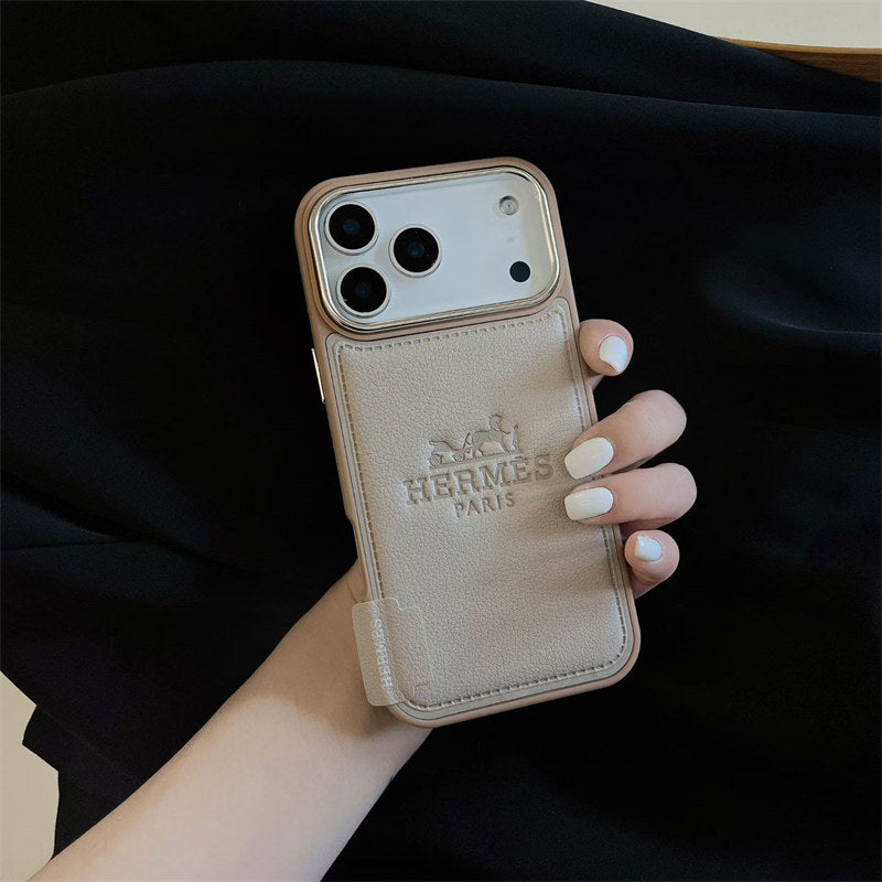 Luxury Leather Case For iPhone 17 / 16 / 15 / 14
