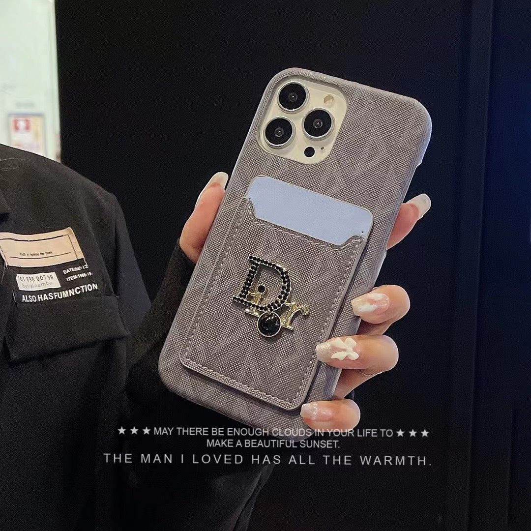 Luxury iPhone Case with Card Holder Roxy New 2