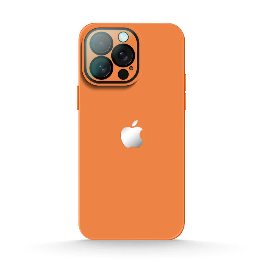 Luxury Frosted Case with Lens Tempered Glass Protection For iPhone 13 / 12 / 11