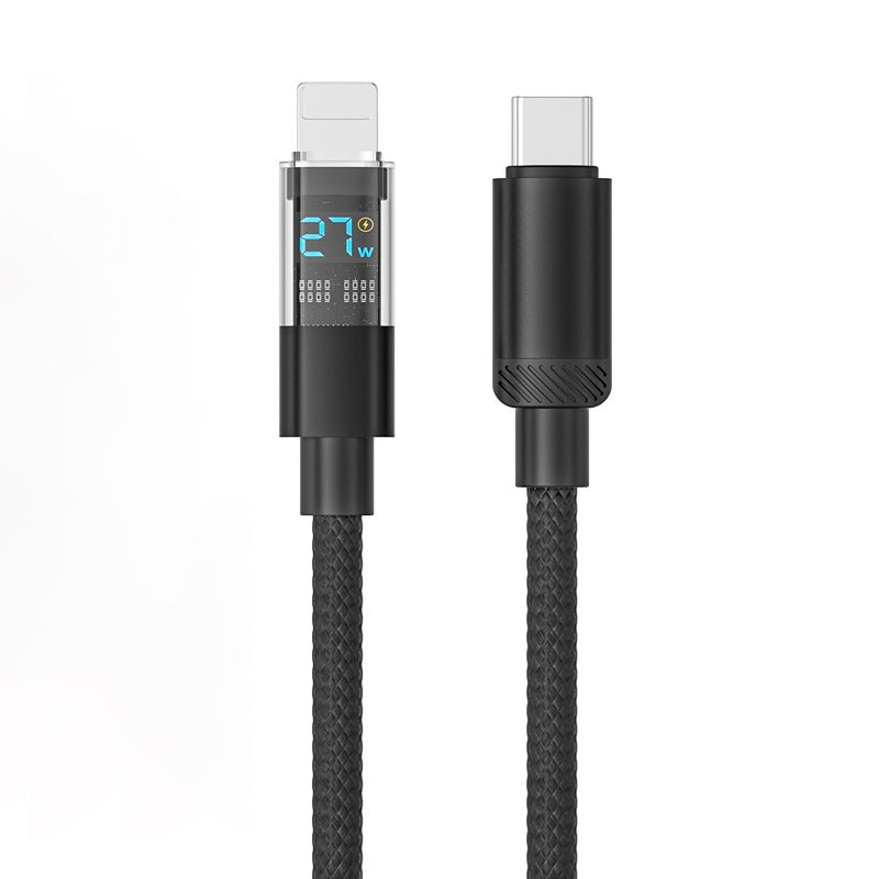 100W Fast Charging Cable With Digital Display