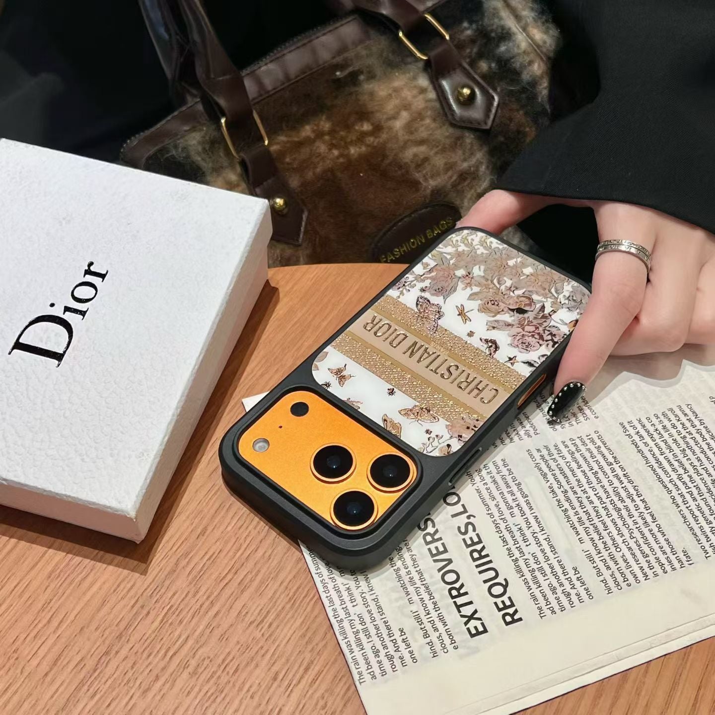 Luxury Dior Phone Case For iPhone 17 / 16/ 15/ 14/ 13