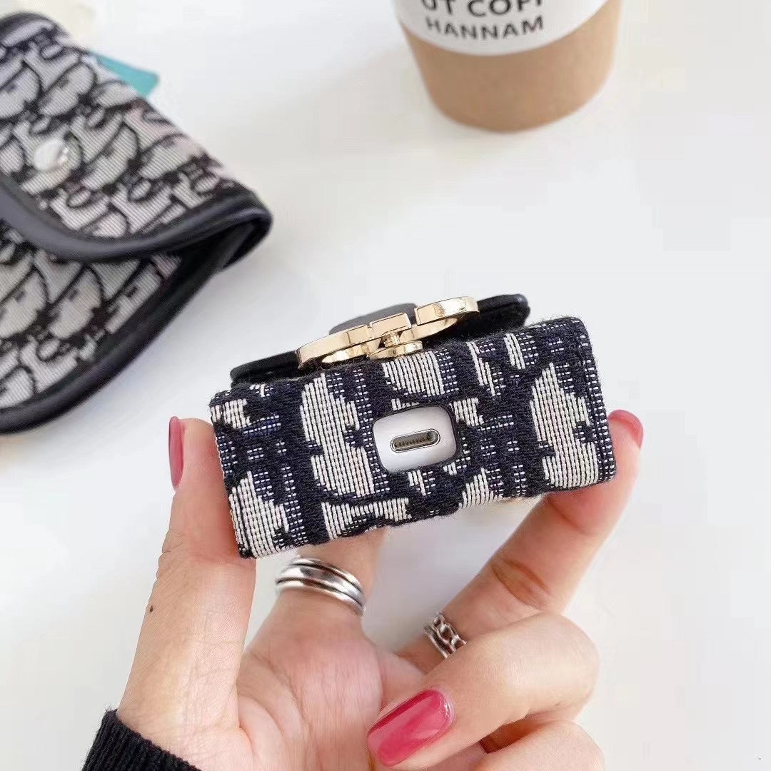 Iconic Luxury AirPods Case Fashionable Accessory