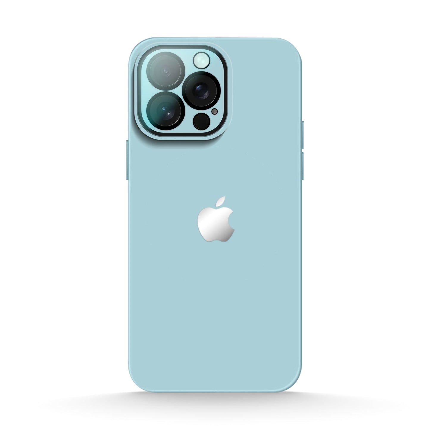 Luxury Frosted Case with Lens Tempered Glass Protection For iPhone 13 / 12 / 11
