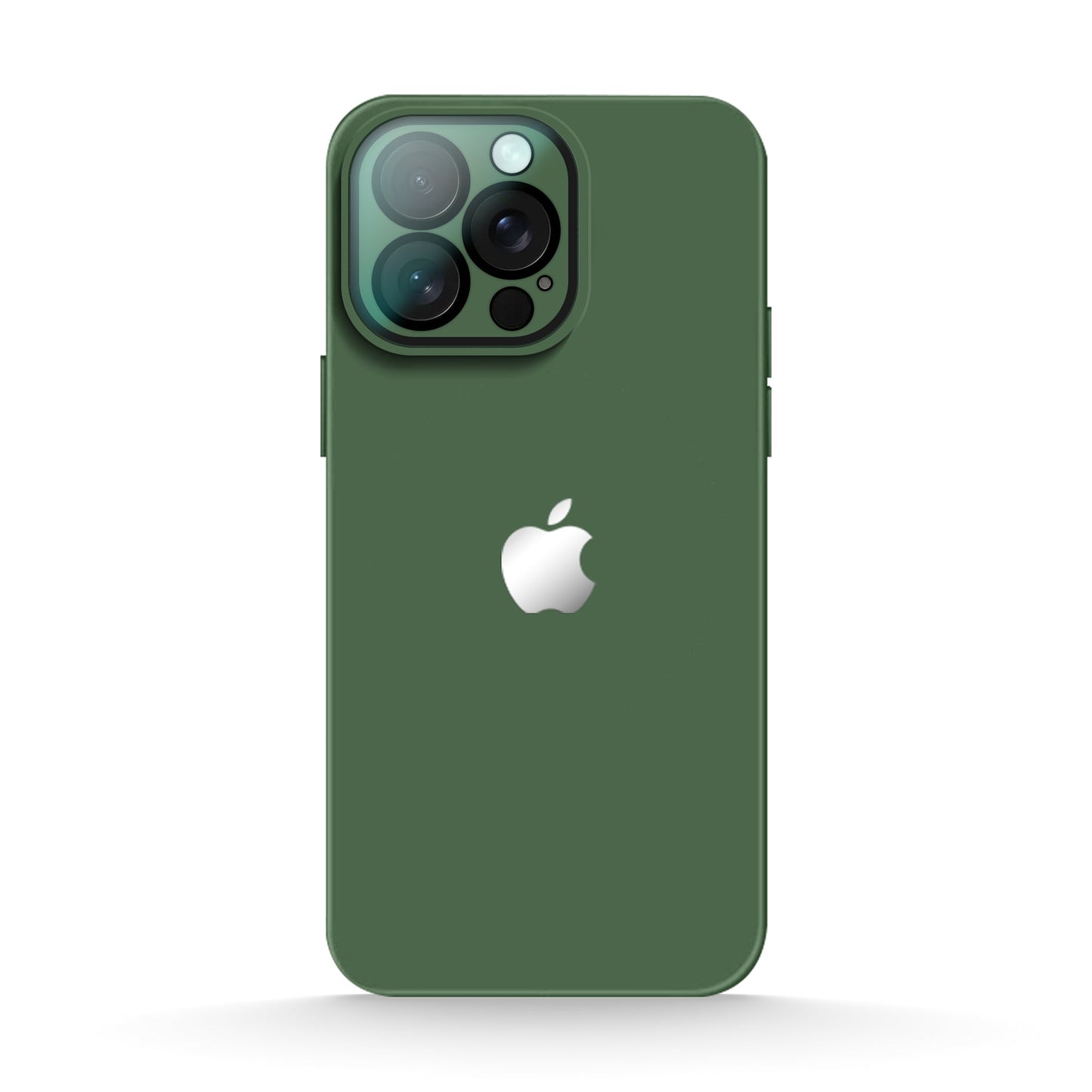 Luxury Frosted Case with Lens Tempered Glass Protection For iPhone 13 / 12 / 11