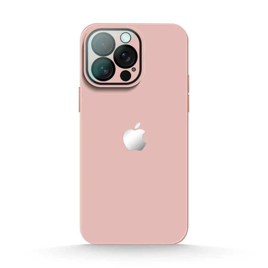 Luxury Frosted Case with Lens Tempered Glass Protection For iPhone 13 / 12 / 11