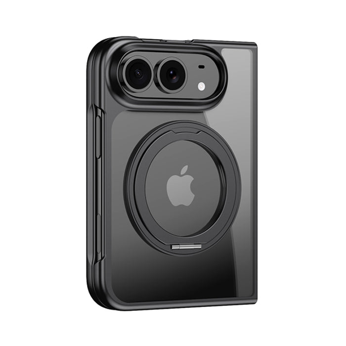 iPhone Duo Transparent Electroplated Magsafe Stand Case