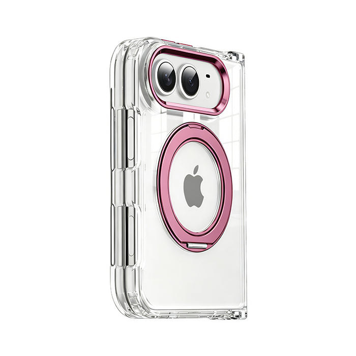 iPhone Duo Transparent MagSafe Stand Case