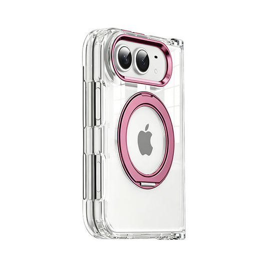 iPhone Duo Transparent MagSafe Stand Case