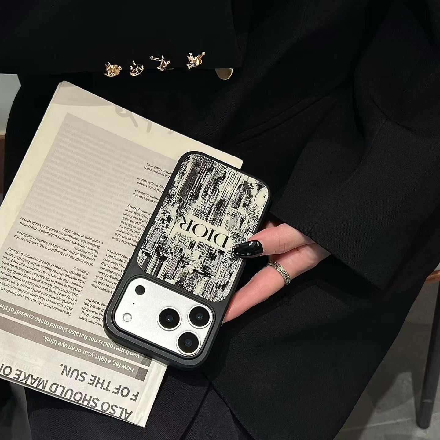 Luxury Dior Phone Case For iPhone 17 / 16/ 15/ 14/ 13