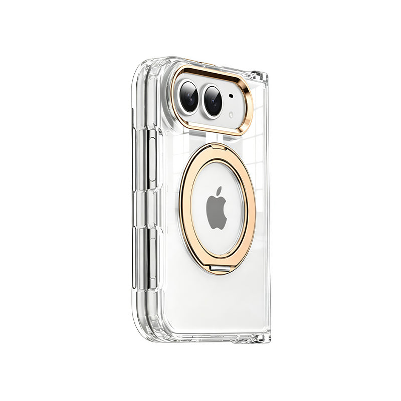 iPhone Duo Transparent MagSafe Stand Case
