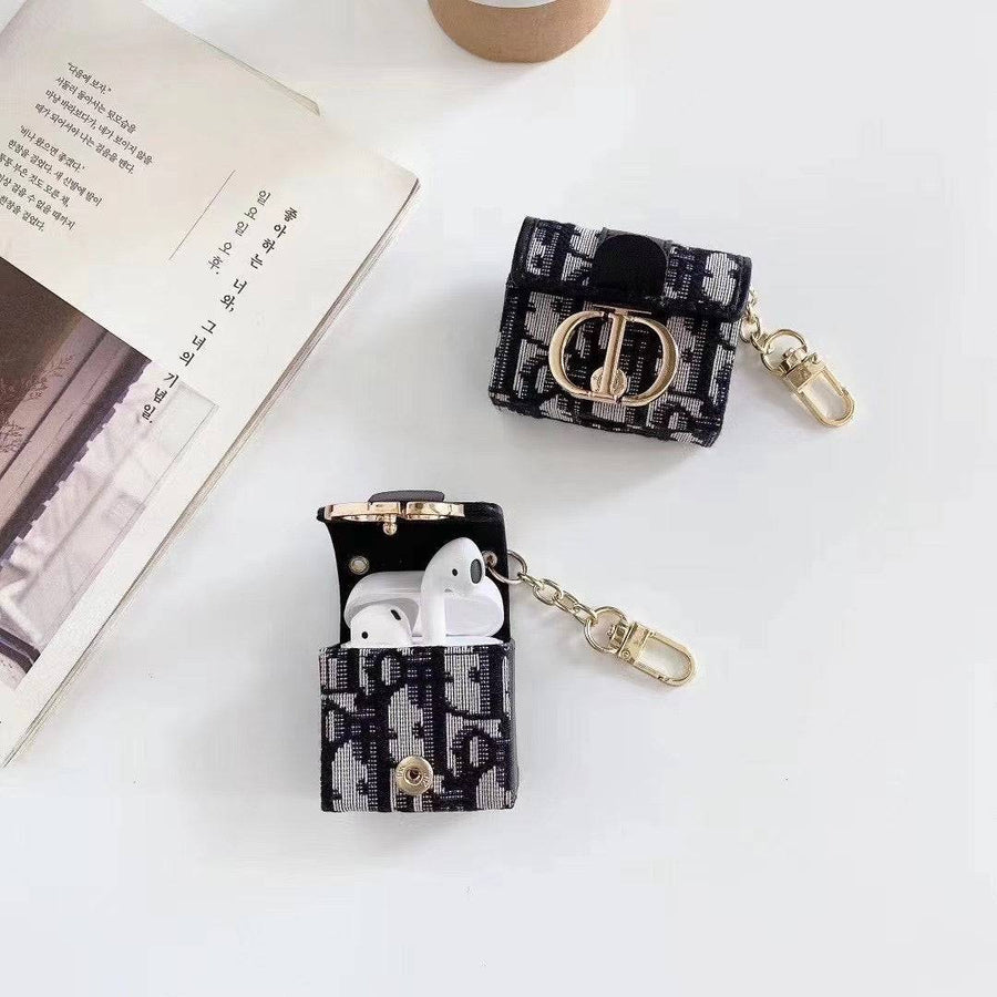 Iconic Luxury AirPods Case Fashionable Accessory