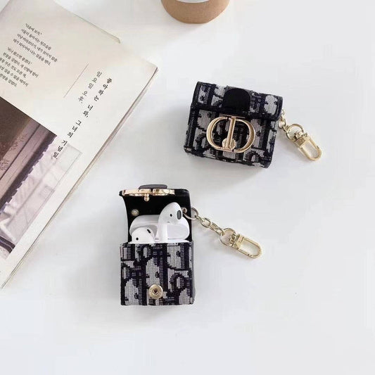 Iconic Luxury AirPods Case Fashionable Accessory